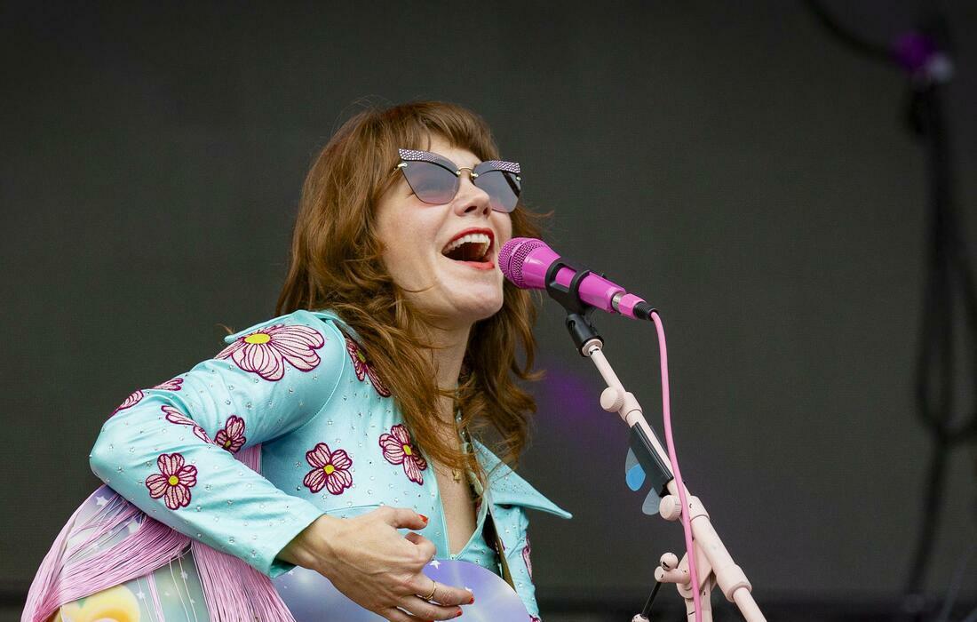 Jenny Lewis with Dean Johnson