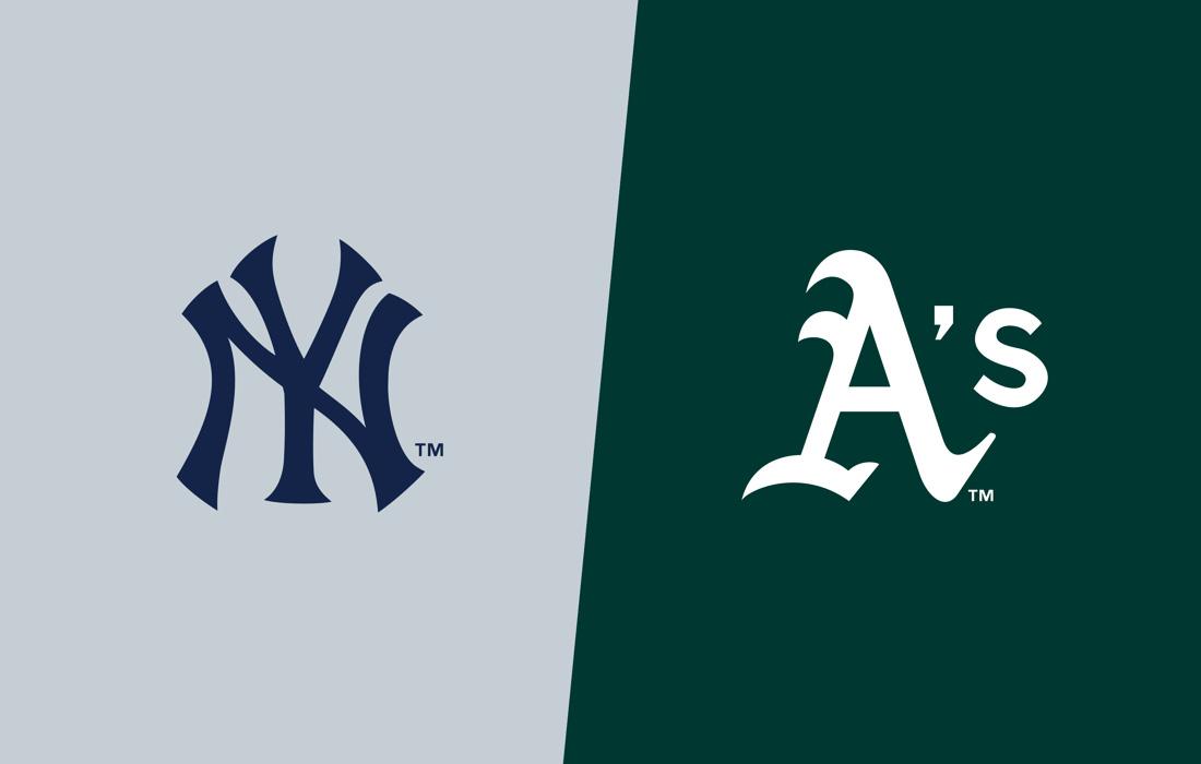 Yankees at Athletics