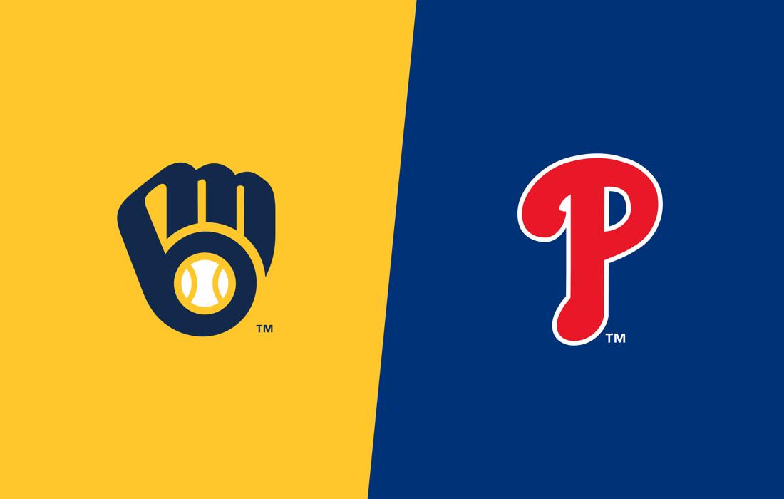 Brewers at Phillies