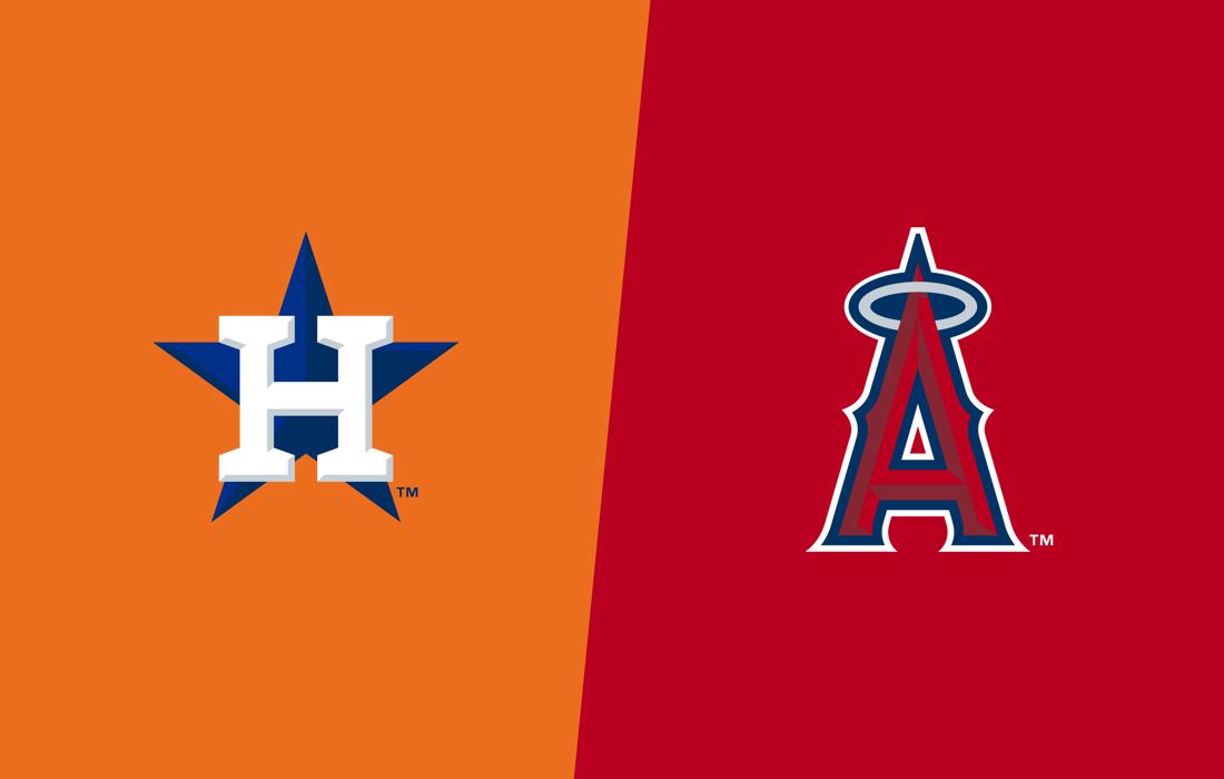 Astros at Angels