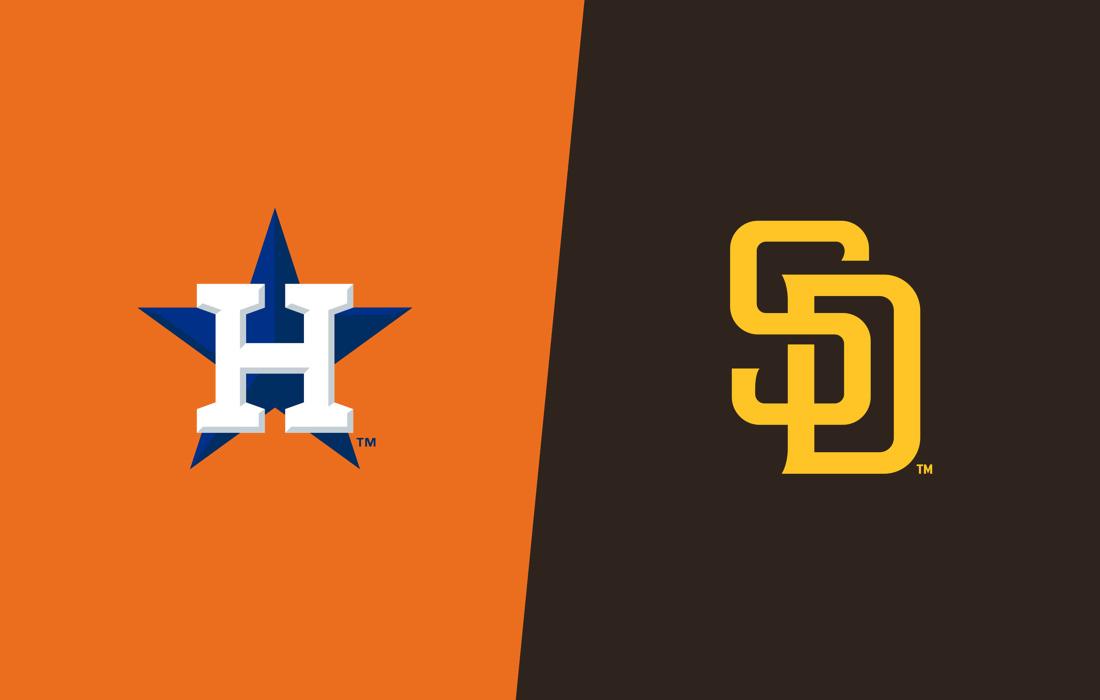 Astros at Padres