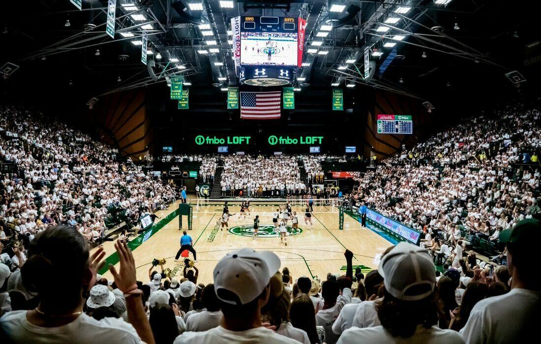 Colorado Buffaloes at Colorado State Rams Womens Volleyball