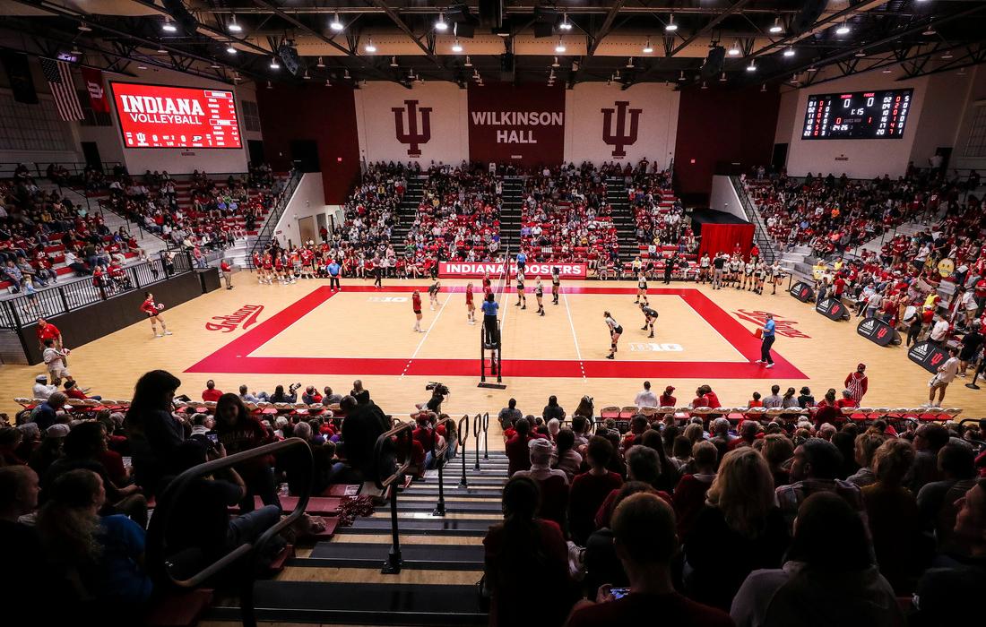 Penn State Nittany Lions at Indiana Hoosiers Womens Volleyball