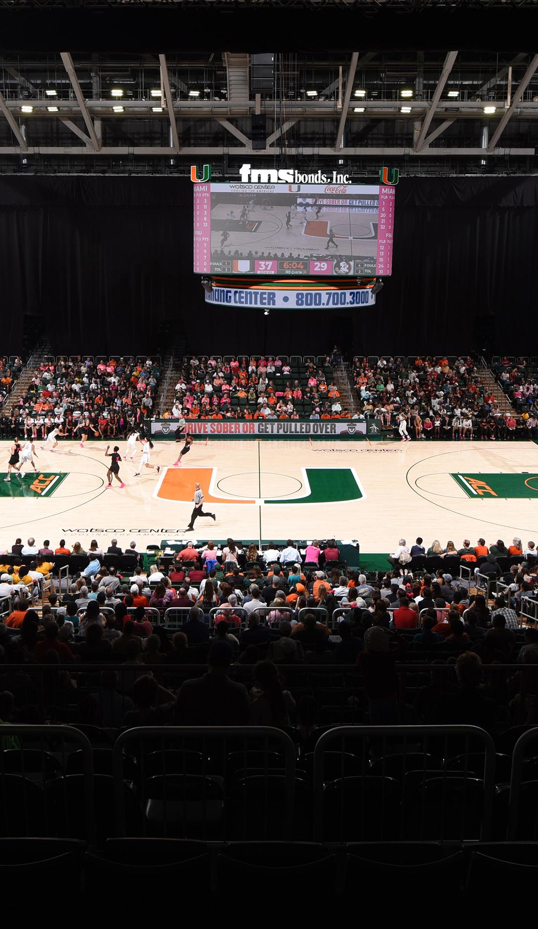 Miami Hurricanes Womens Basketball Tickets - SeatGeek