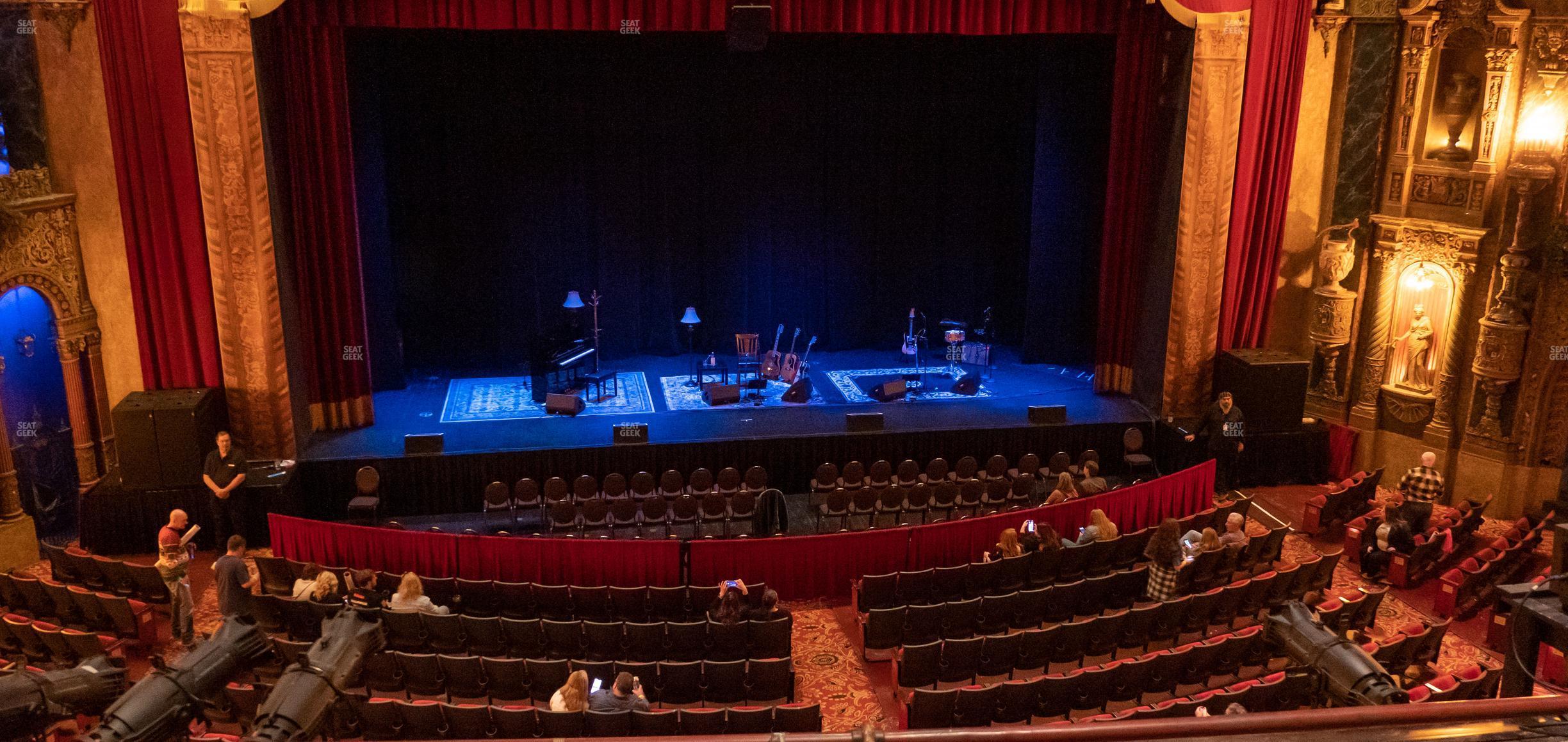 Seating view for Louisville Palace Section Loge 4