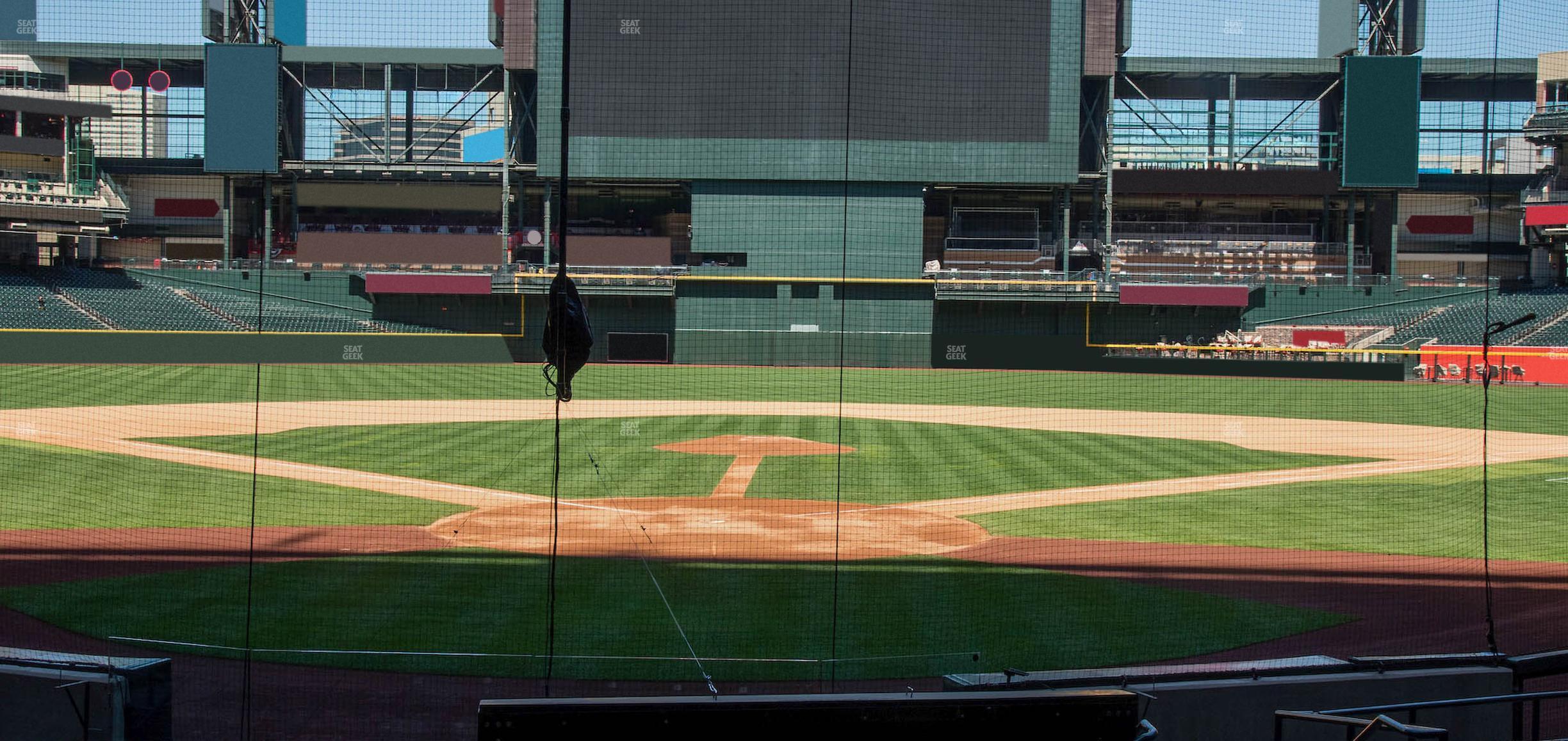 Seating view for Chase Field Section J