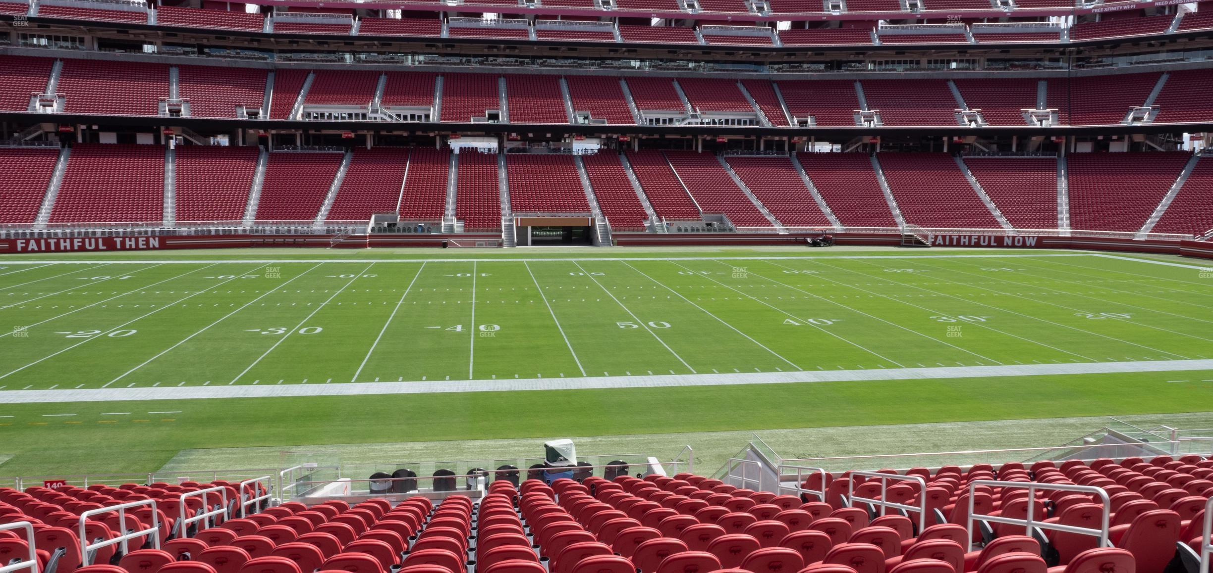 Seating view for Levi's Stadium Section C 139