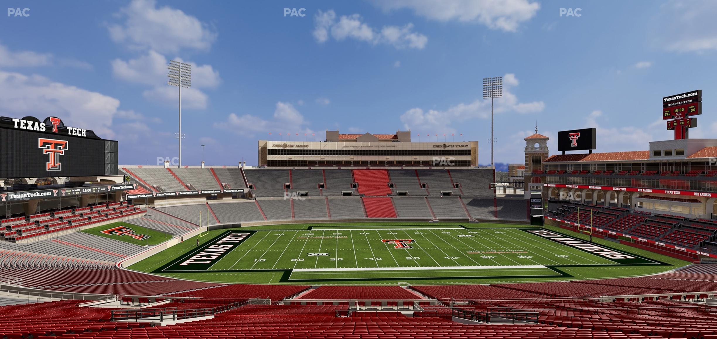 Seating view for Jones AT&T Stadium Section 106