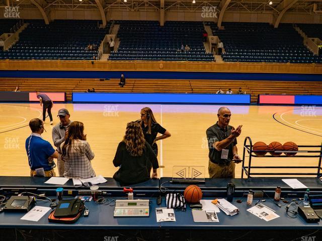 Seating view for Cameron Indoor Stadium Section 19