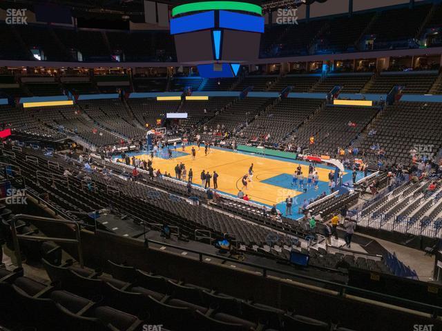 Seating view for Paycom Center Section 205