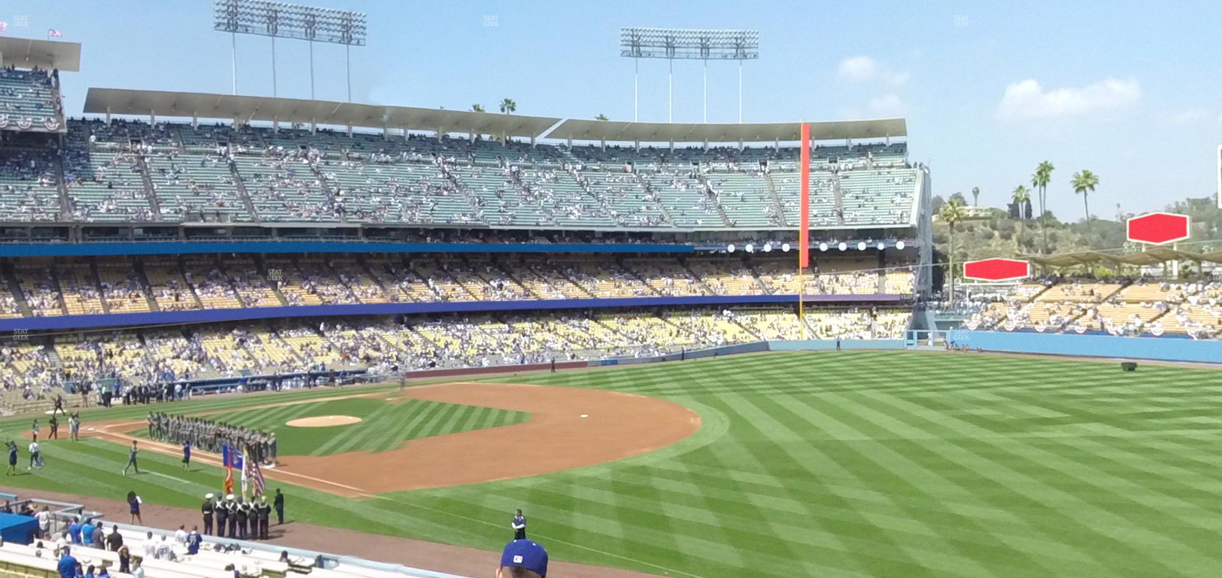 Seating view for Dodger Stadium Section 156 Lg