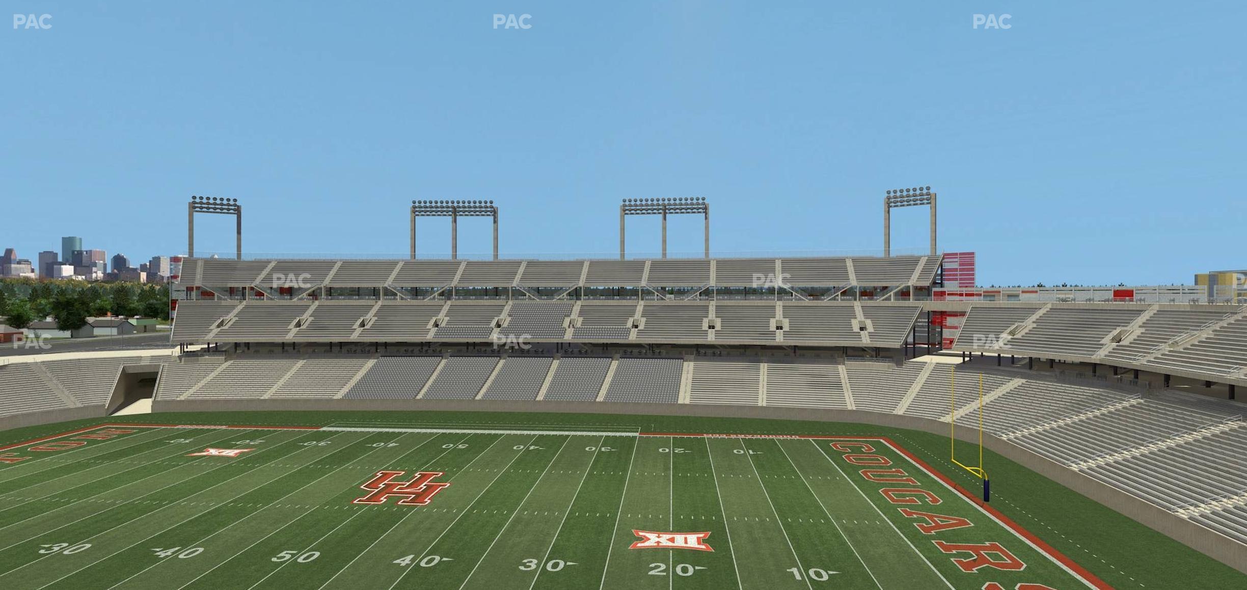 Seating view for TDECU Stadium Section 306