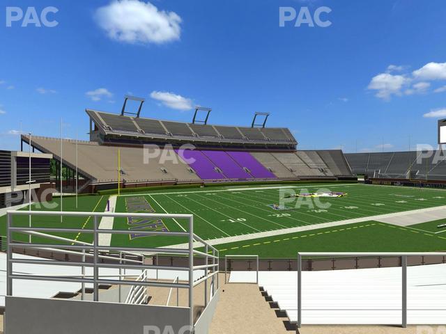 Seating view for Dowdy-Ficklen Stadium Section 10