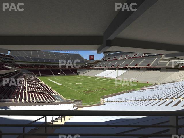 Seating view for Kyle Field Section 134