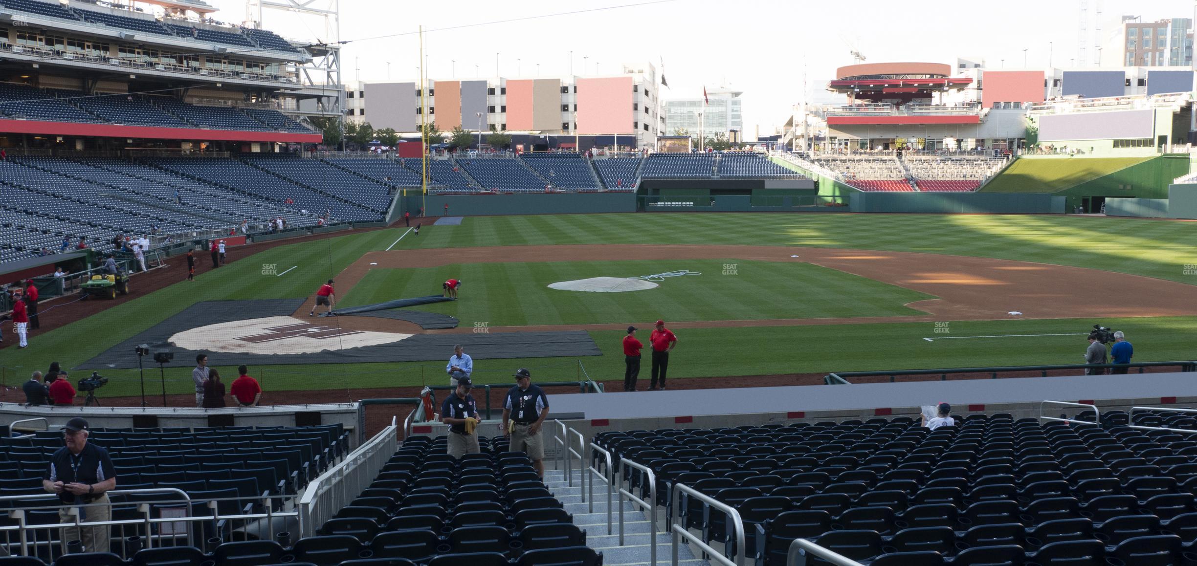 Seating view for Nationals Park Section 129