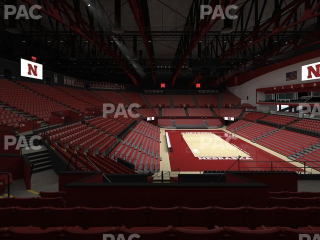 Seating view for Bob Devaney Sports Center Section C 13