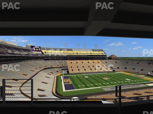 Seating view for Tiger Stadium Section Suite 227