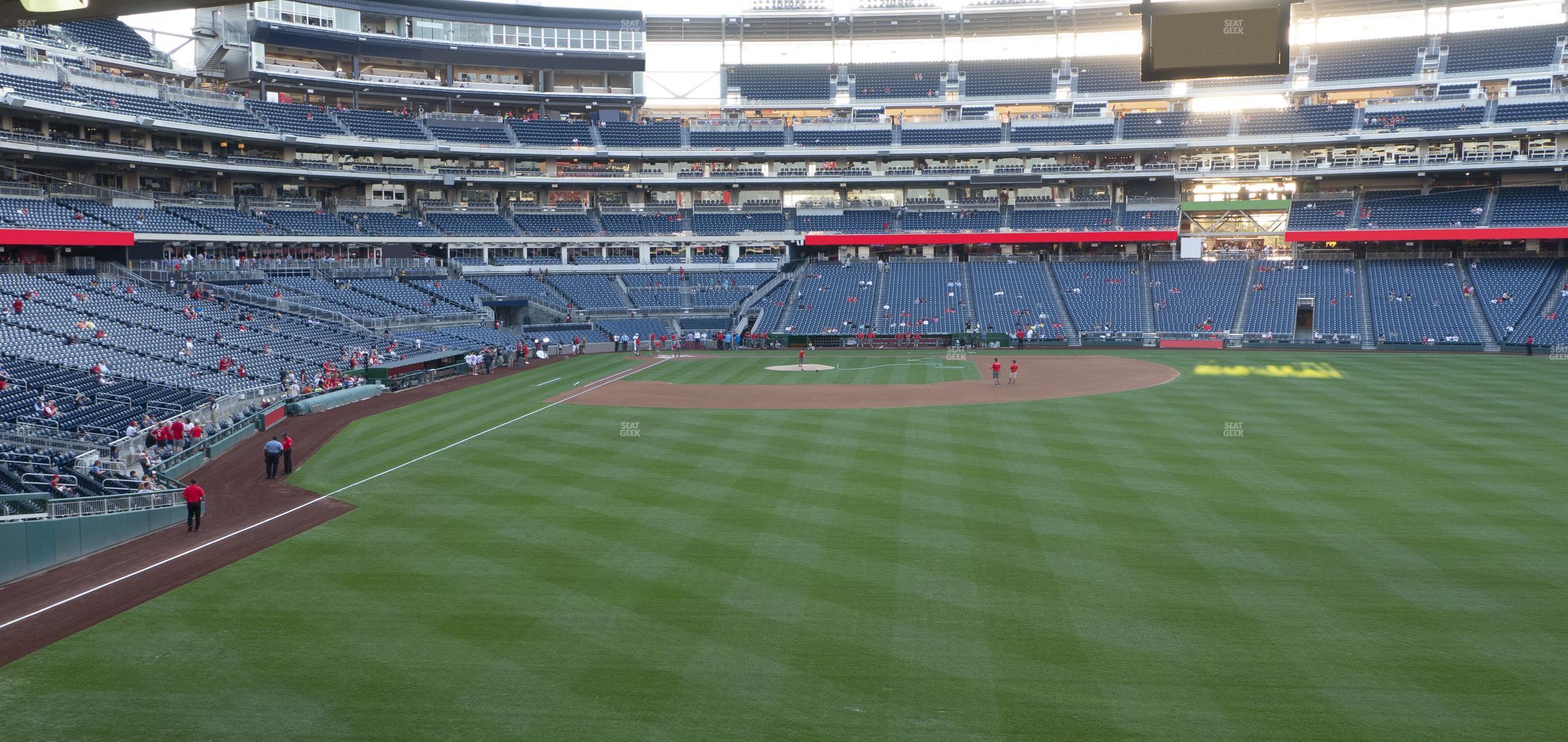 Seating view for Nationals Park Section 139