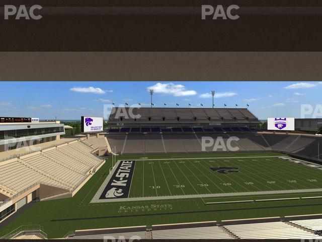 Seating view for Bill Snyder Family Stadium Section Loge 306