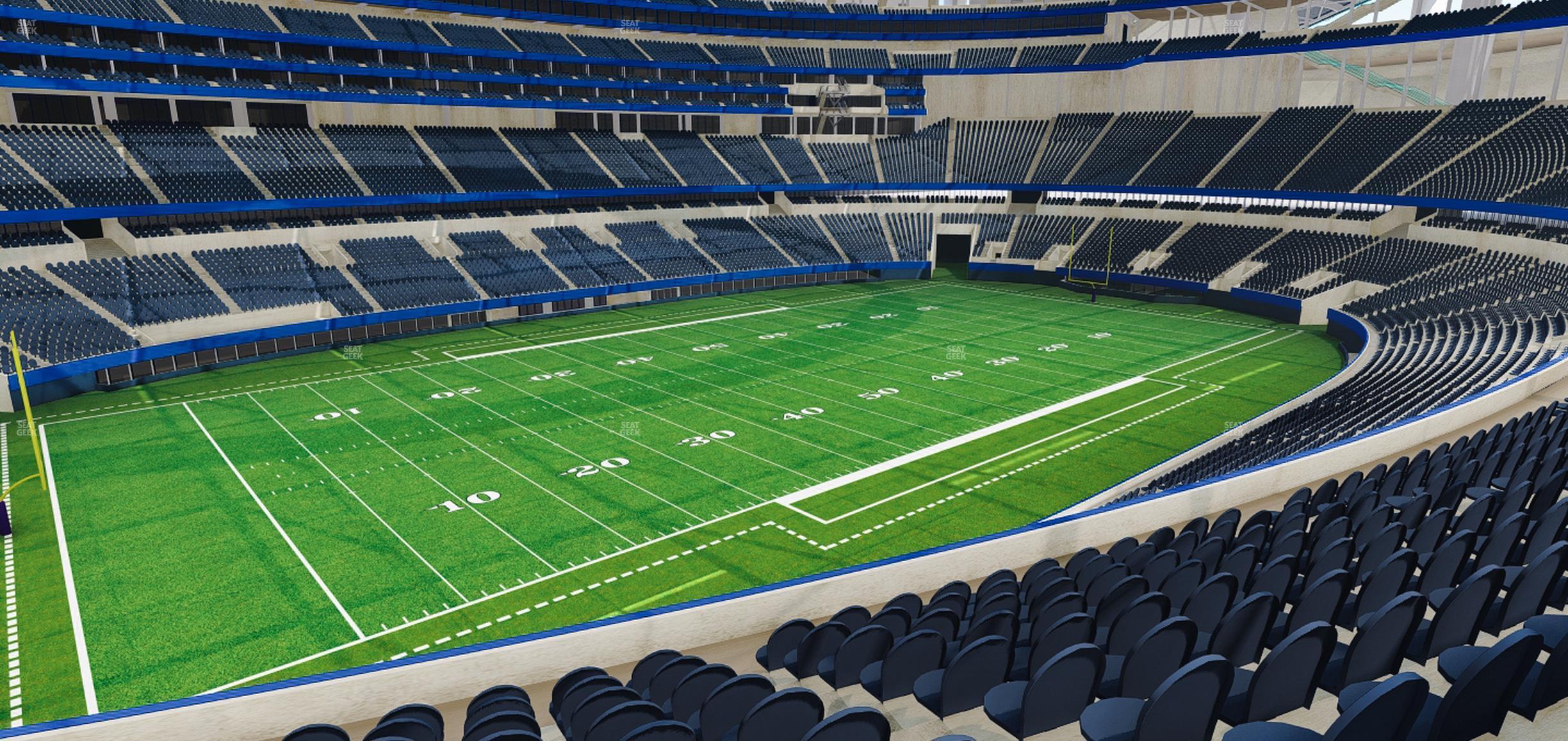 Seating view for SoFi Stadium Section 214