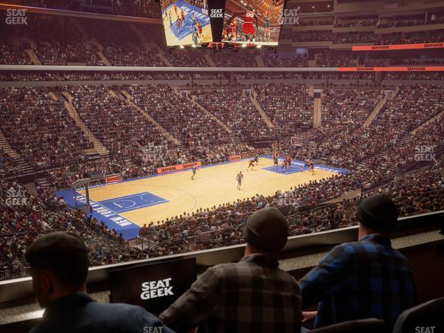 Seating view for Madison Square Garden Section Lexus Level Suite 6