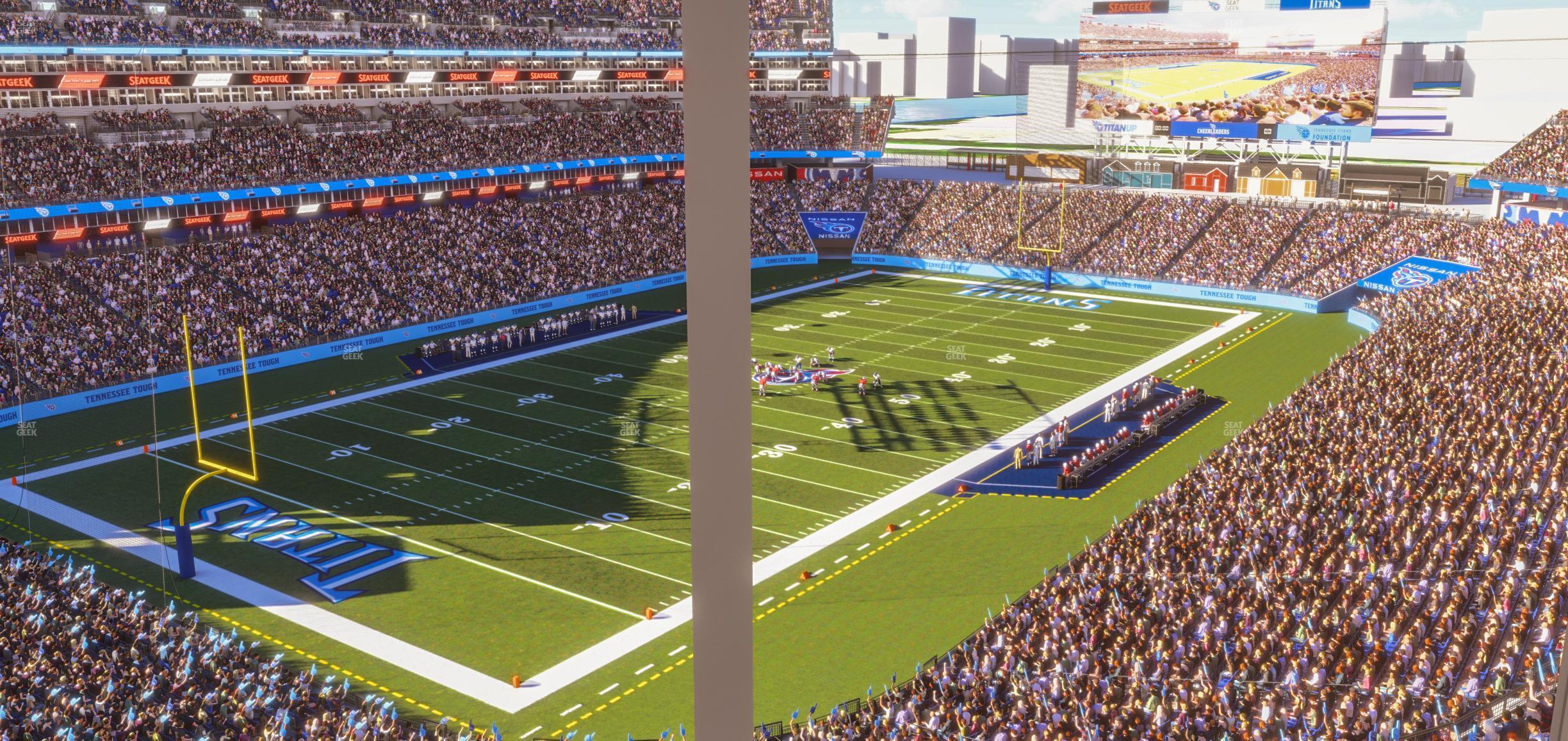 Seating view for Nissan Stadium Section Suite 640 E