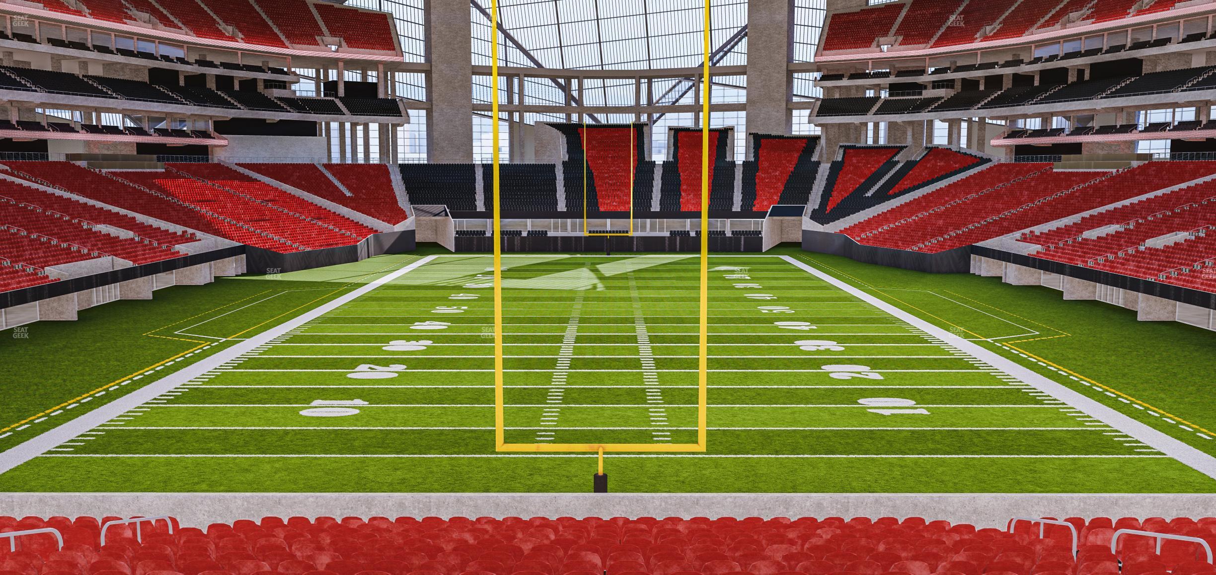 Seating view for Mercedes-Benz Stadium Section 119