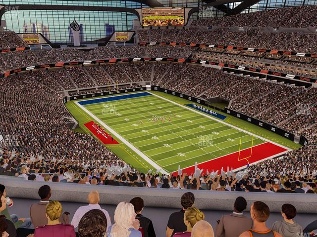 Seating view for Allegiant Stadium Section 430