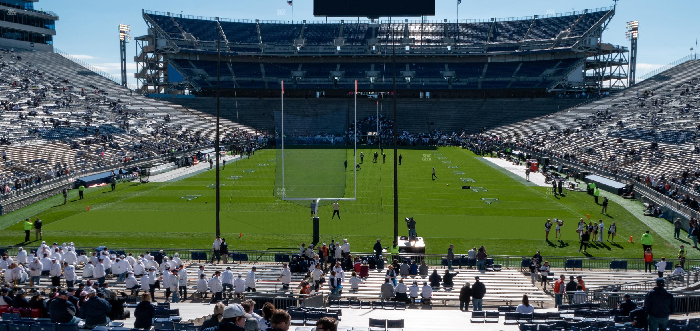 Seating view for Beaver Stadium Section North F