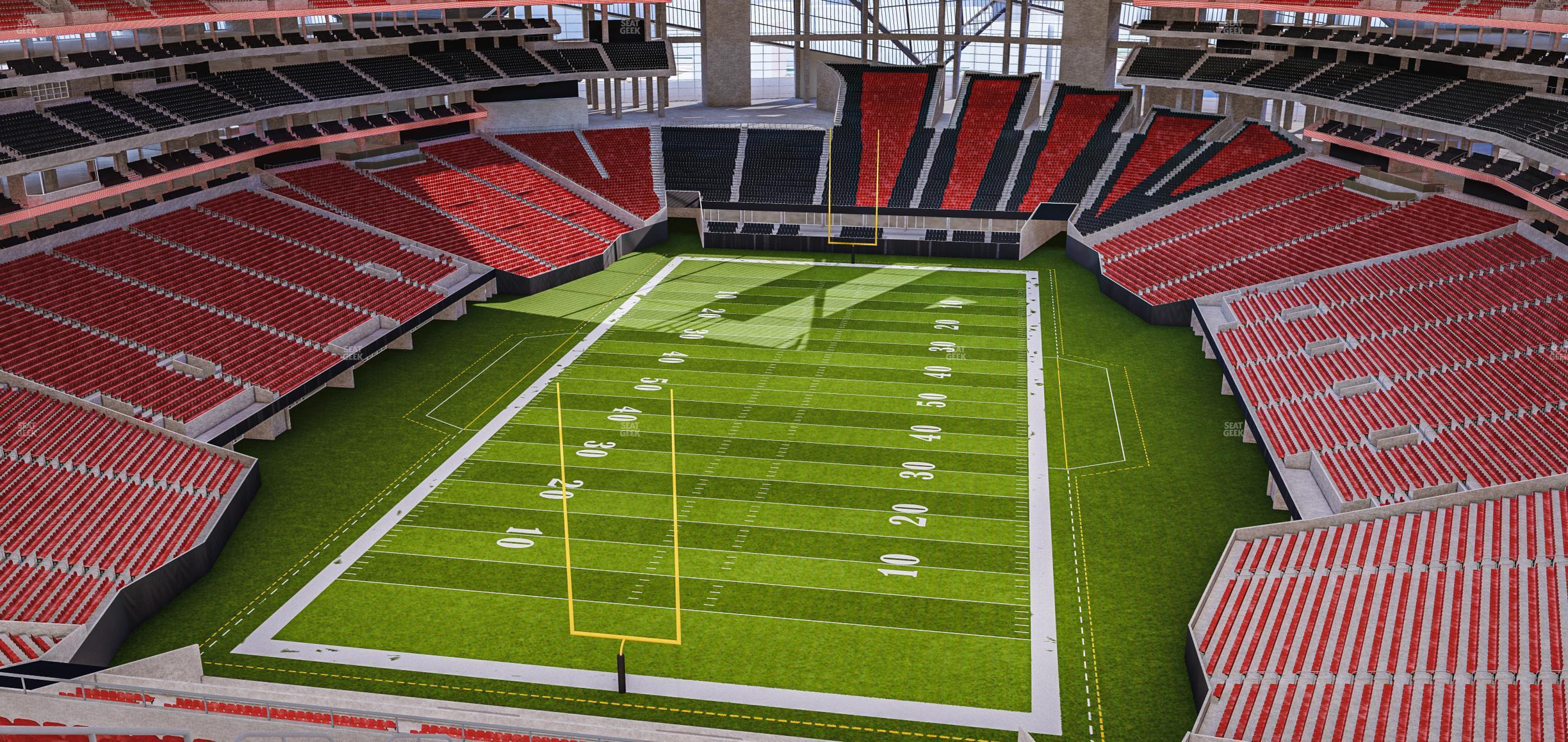 Seating view for Mercedes-Benz Stadium Section 324