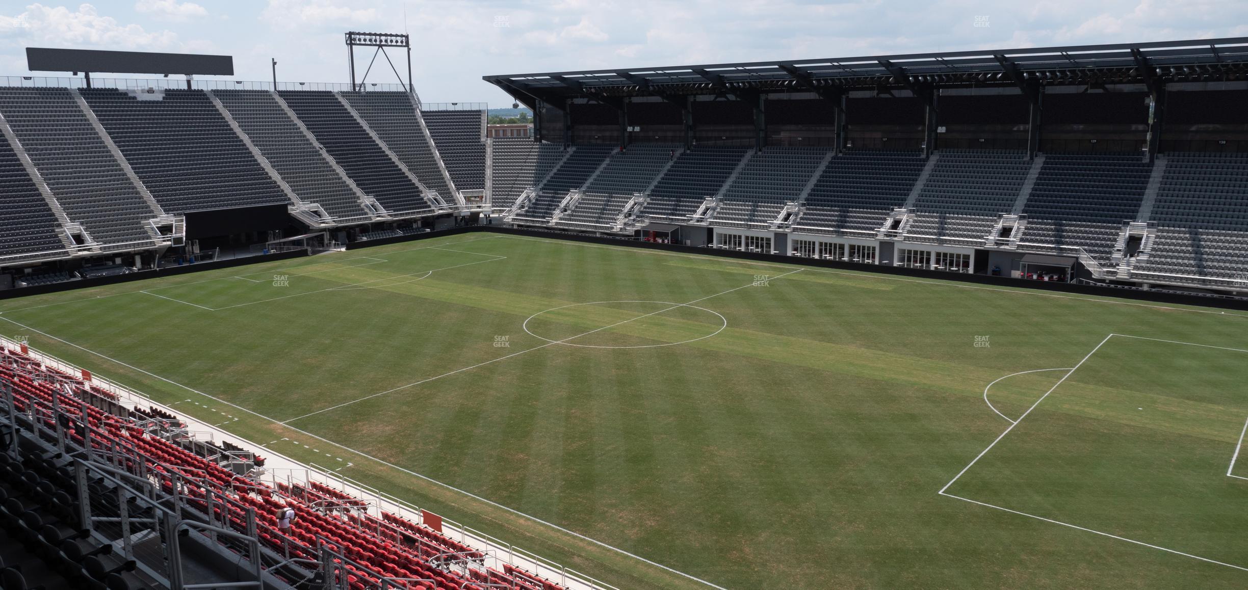 Seating view for Audi Field Section 102