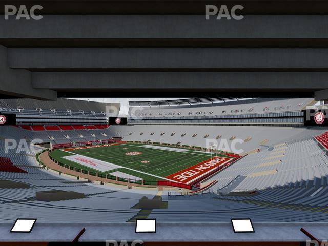 Seating view for Bryant Denny Stadium Section Loge Box 5