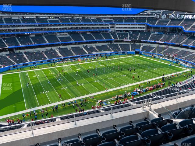 Seating view for SoFi Stadium Section 345