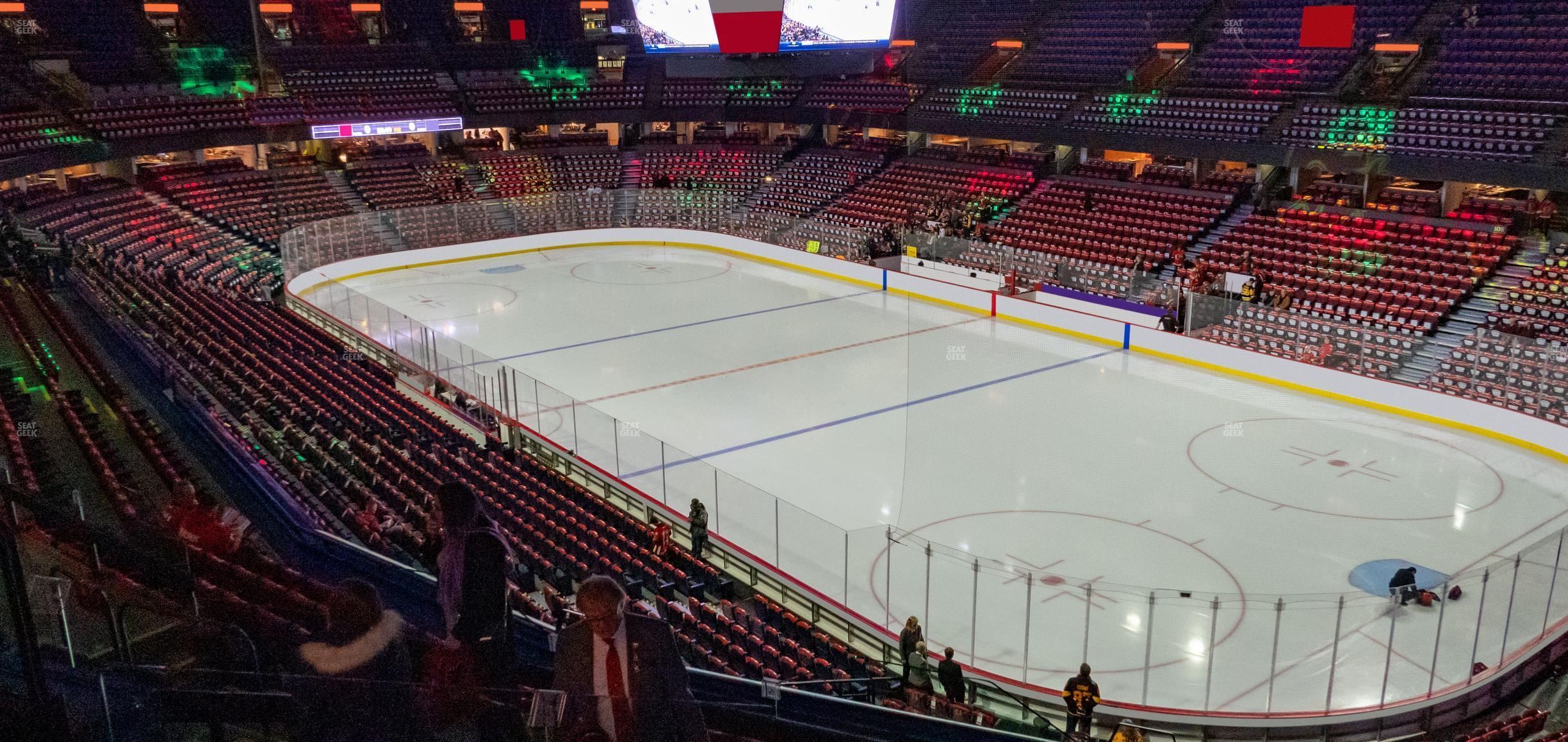 Seating view for Scotiabank Saddledome Section 202