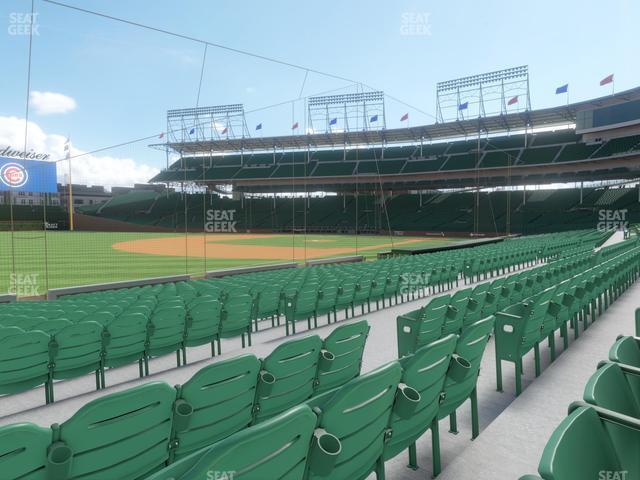 Seating view for Wrigley Field Section 106