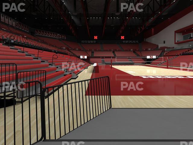 Seating view for Bob Devaney Sports Center Section A 12