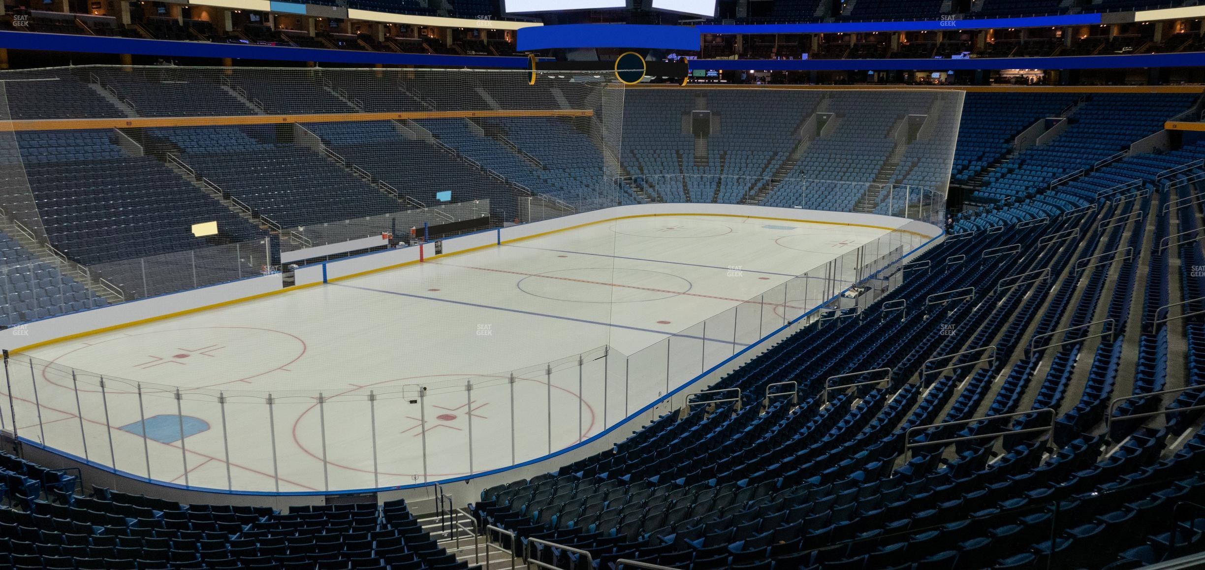 Seating view for KeyBank Center Section 223