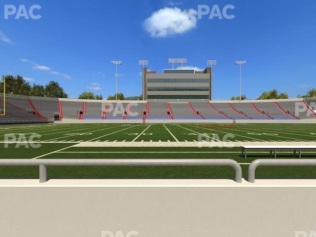 Seating view for War Memorial Stadium (Little Rock) Section 7