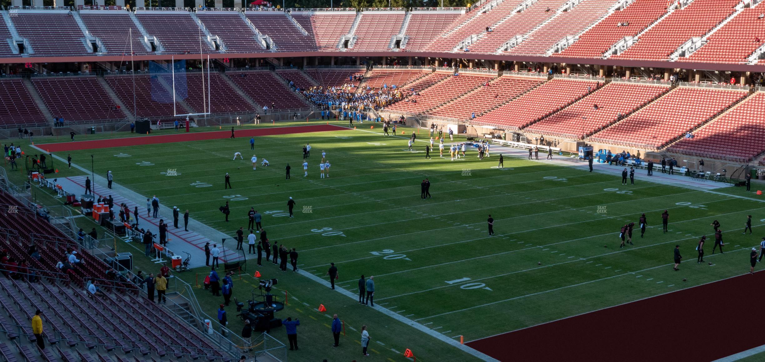 Seating view for Stanford Stadium Section 207