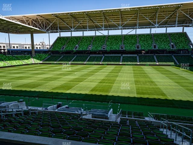 Seating view for Q2 Stadium Section Loge 112 B