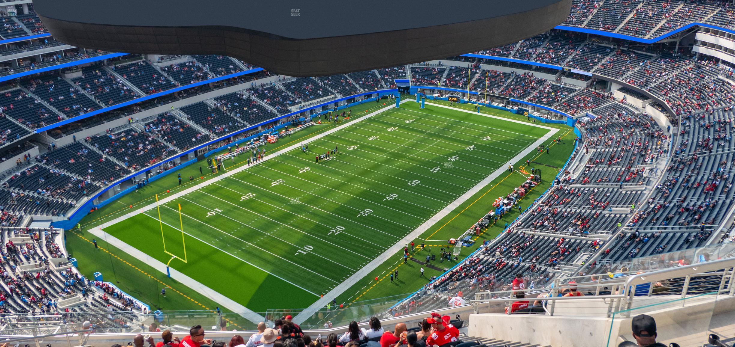 Seating view for SoFi Stadium Section 531