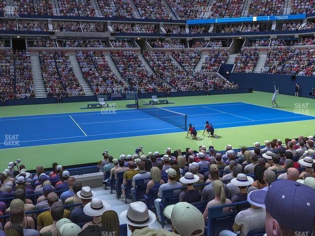 Seating view for Arthur Ashe Stadium Section 15