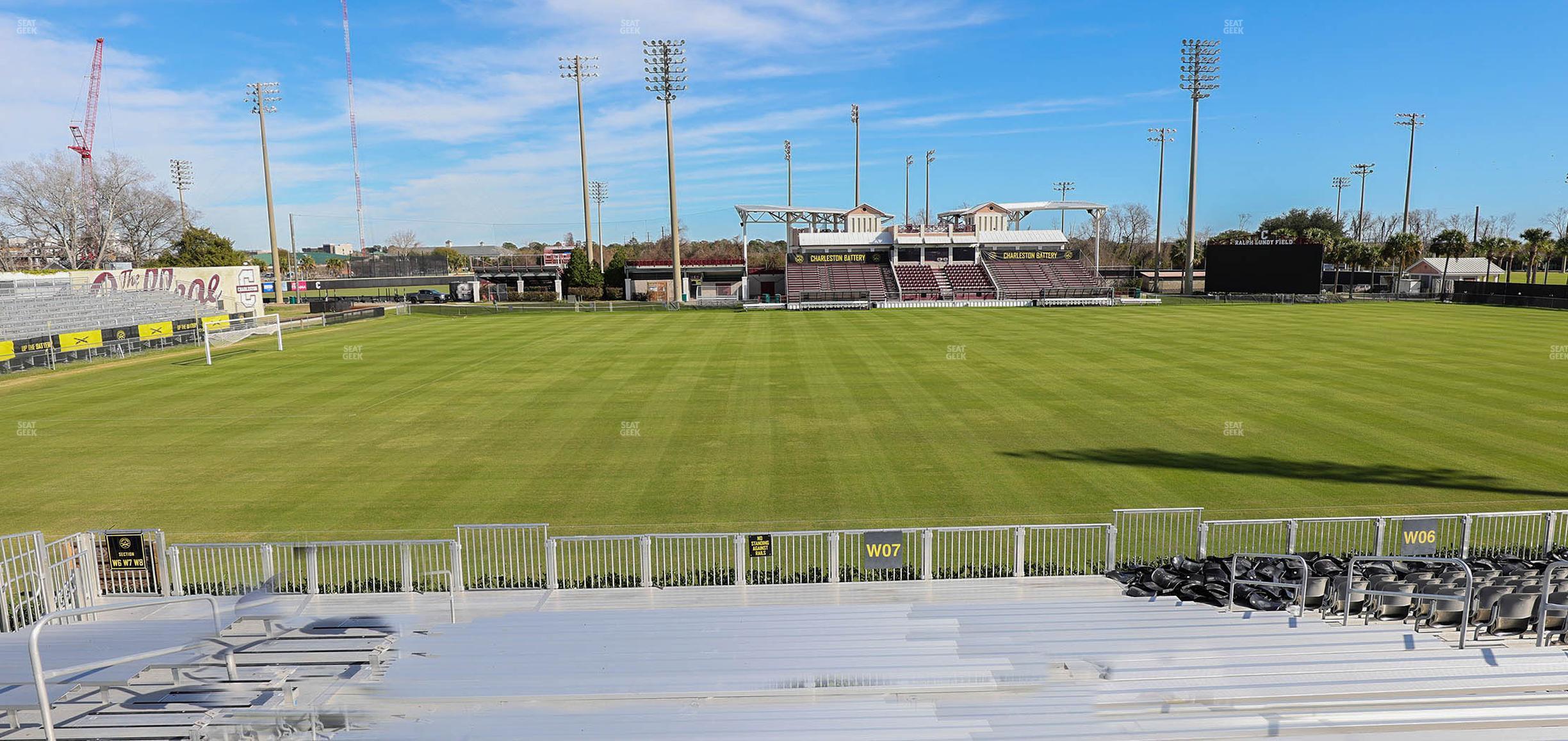 Seating view for Patriots Point Athletics Complex Section 107