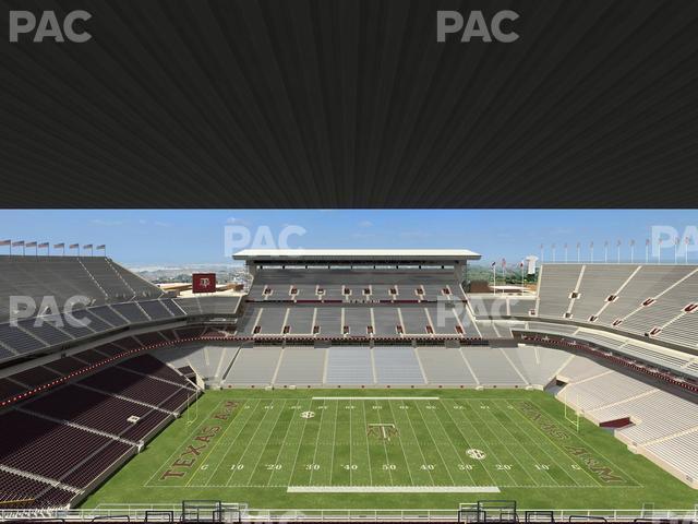 Seating view for Kyle Field Section 405