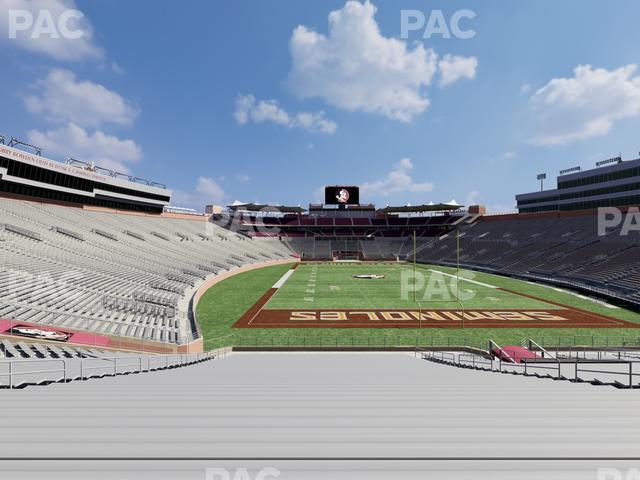 Seating view for Doak Campbell Stadium Section 2