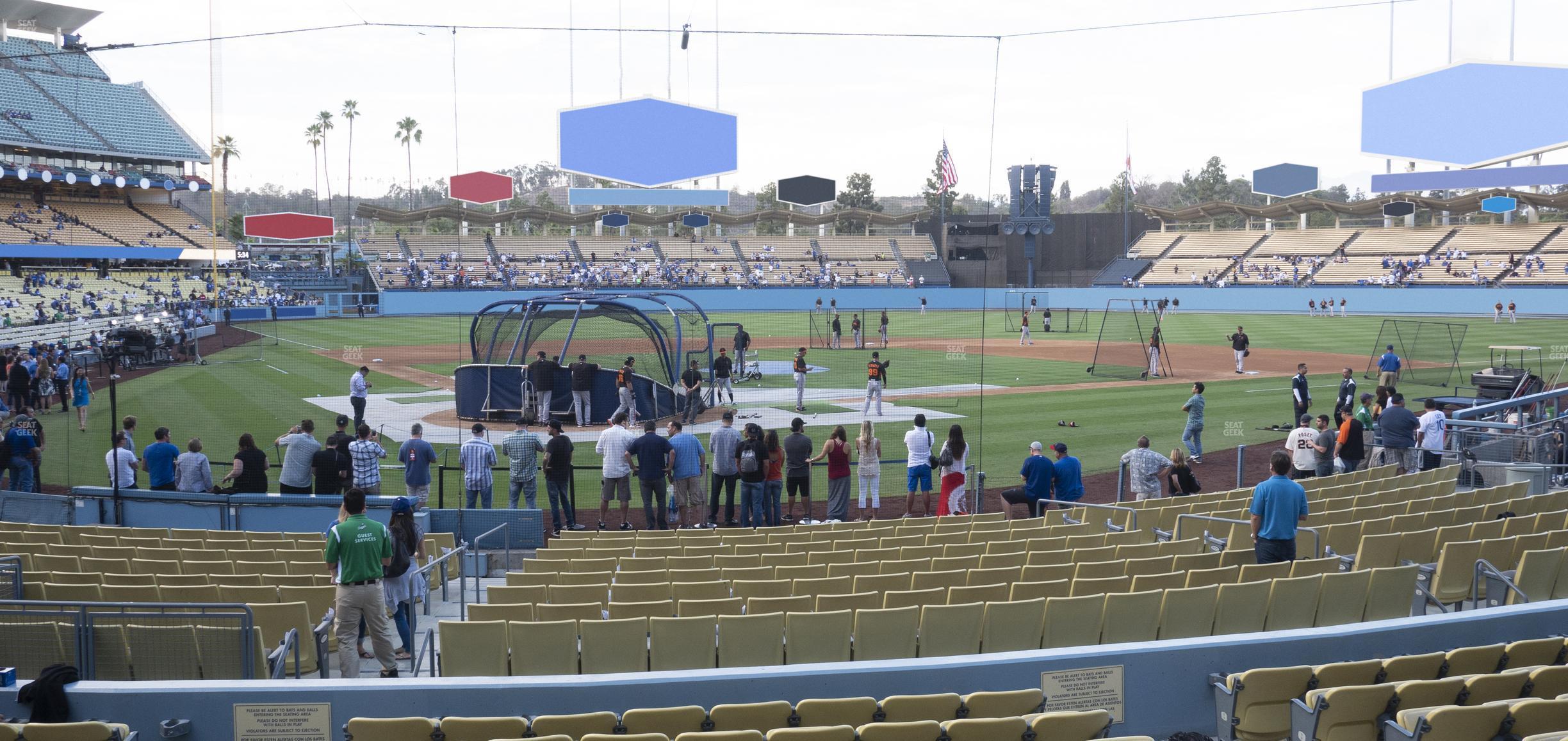 Seating view for Dodger Stadium Section 6 Fd