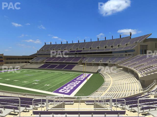 Seating view for Amon G Carter Stadium Section 229