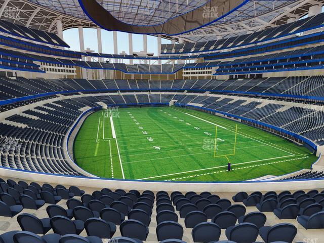 Seating view for SoFi Stadium Section 230