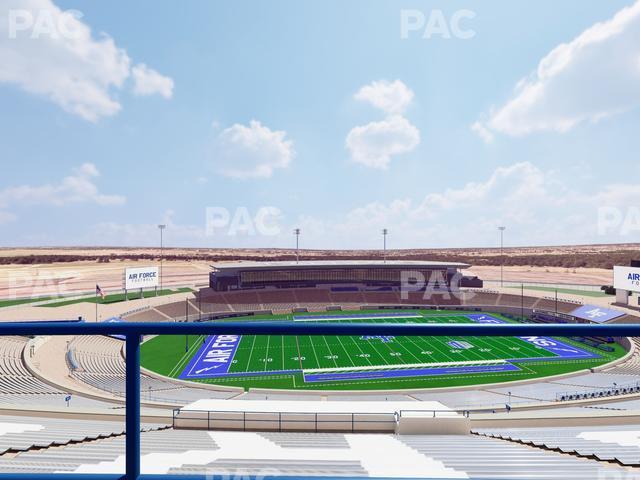 Seating view for Falcon Stadium Section U 9