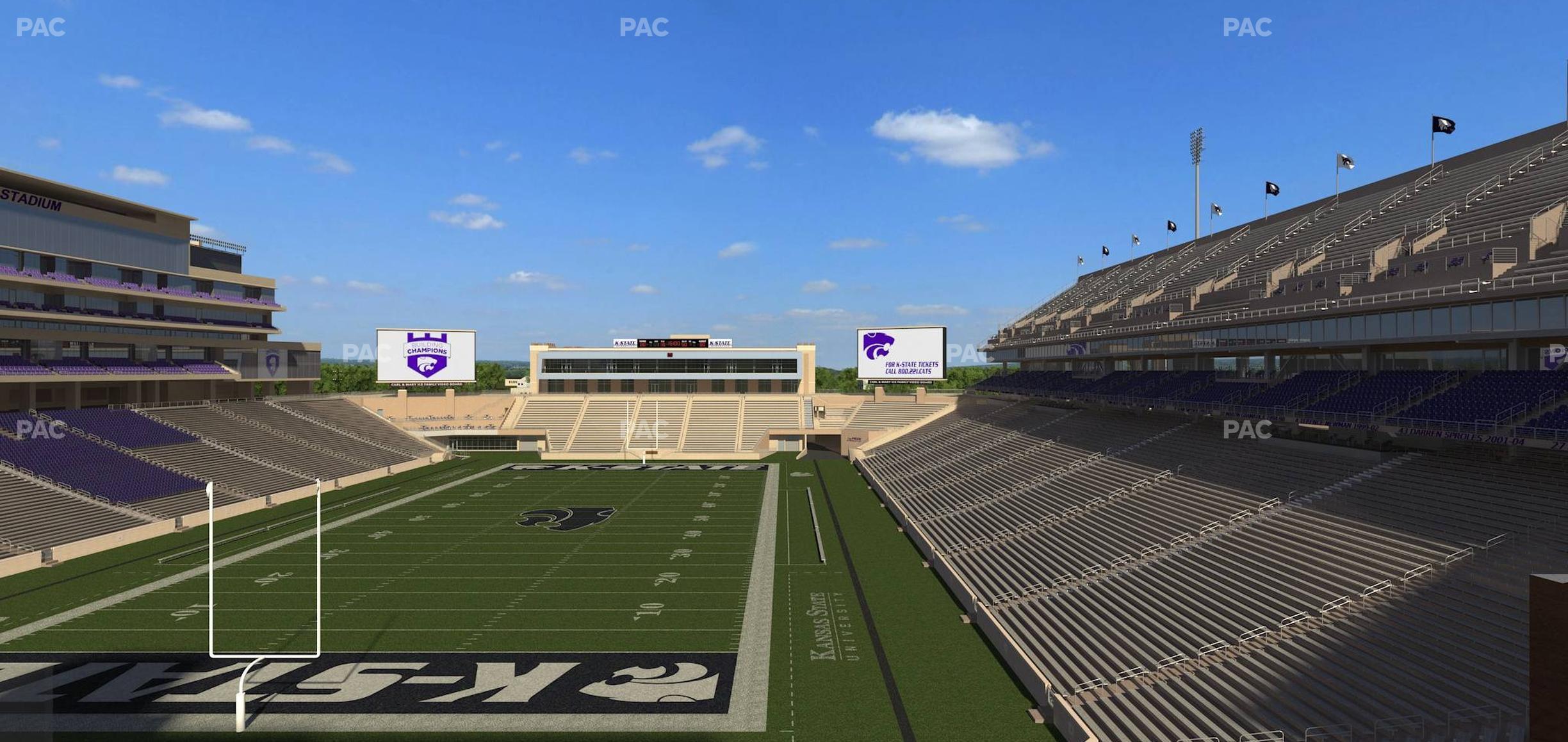 Seating view for Bill Snyder Family Stadium Section Suite K